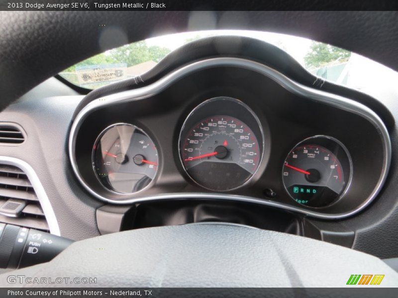 Tungsten Metallic / Black 2013 Dodge Avenger SE V6