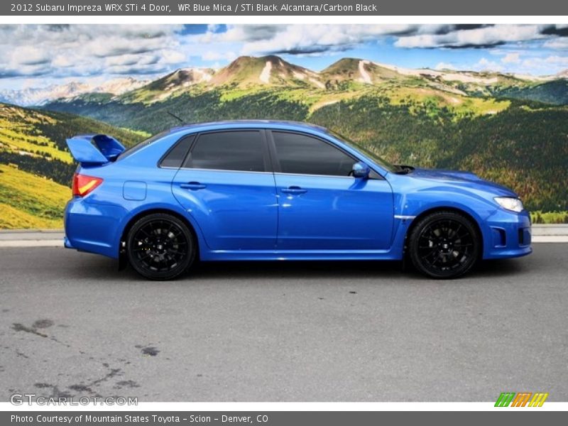  2012 Impreza WRX STi 4 Door WR Blue Mica