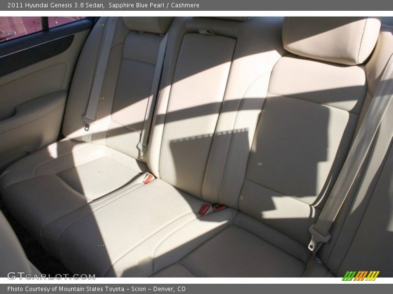 Sapphire Blue Pearl / Cashmere 2011 Hyundai Genesis 3.8 Sedan