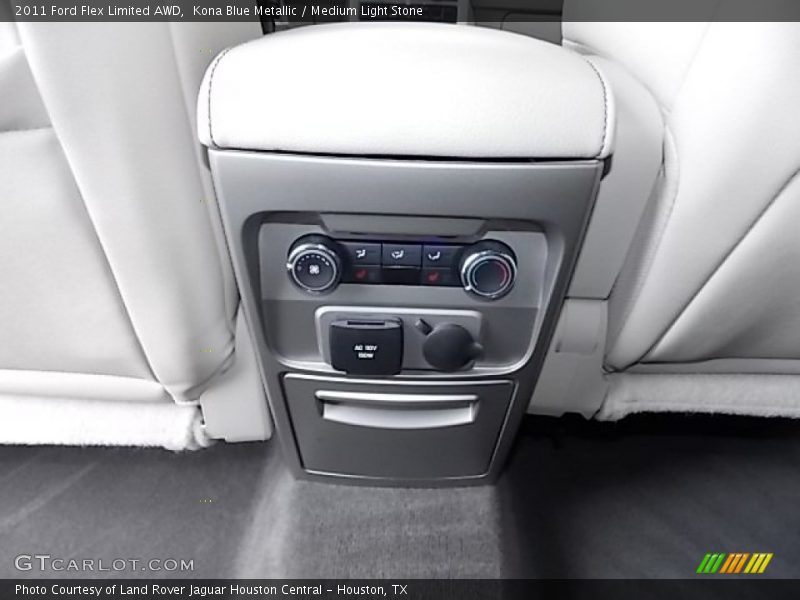 Kona Blue Metallic / Medium Light Stone 2011 Ford Flex Limited AWD