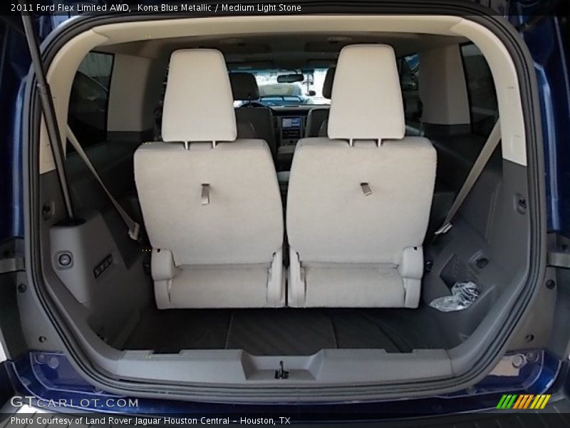 Kona Blue Metallic / Medium Light Stone 2011 Ford Flex Limited AWD