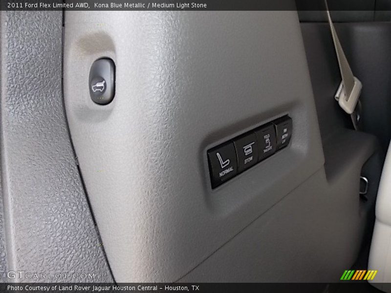 Kona Blue Metallic / Medium Light Stone 2011 Ford Flex Limited AWD
