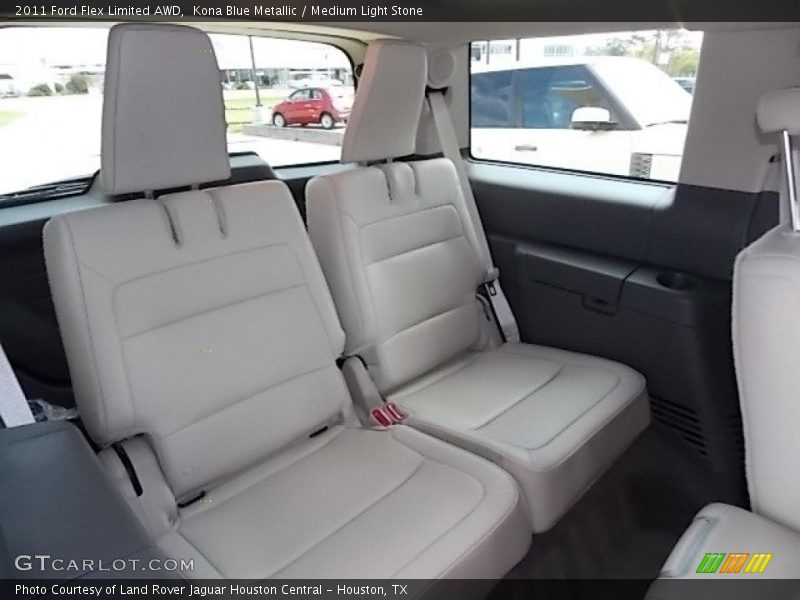 Kona Blue Metallic / Medium Light Stone 2011 Ford Flex Limited AWD