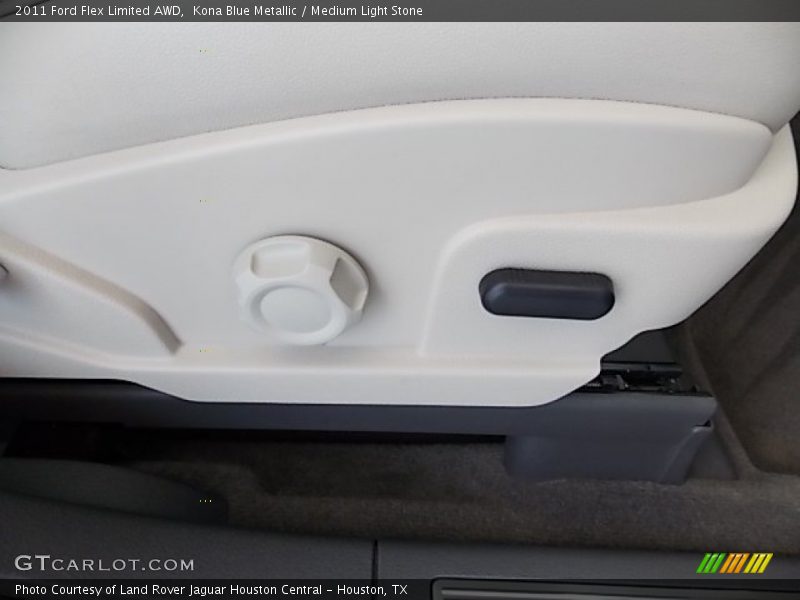 Kona Blue Metallic / Medium Light Stone 2011 Ford Flex Limited AWD