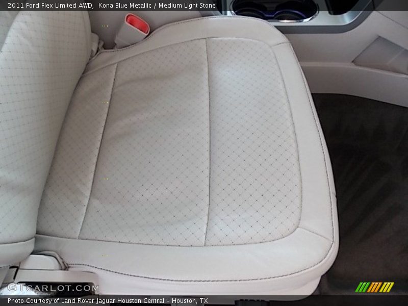 Kona Blue Metallic / Medium Light Stone 2011 Ford Flex Limited AWD