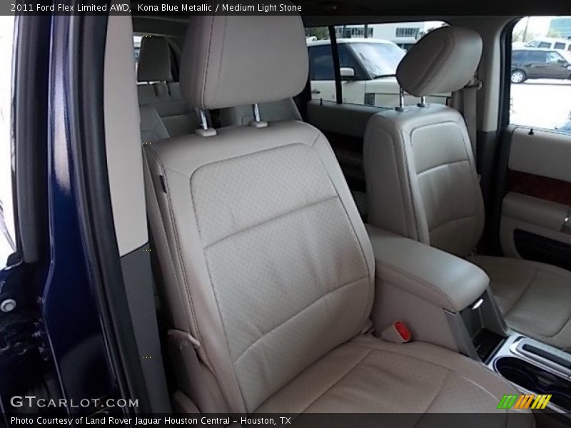 Kona Blue Metallic / Medium Light Stone 2011 Ford Flex Limited AWD