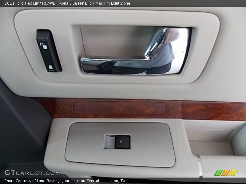 Kona Blue Metallic / Medium Light Stone 2011 Ford Flex Limited AWD