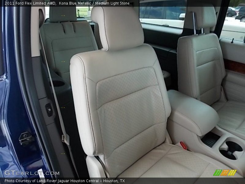Kona Blue Metallic / Medium Light Stone 2011 Ford Flex Limited AWD