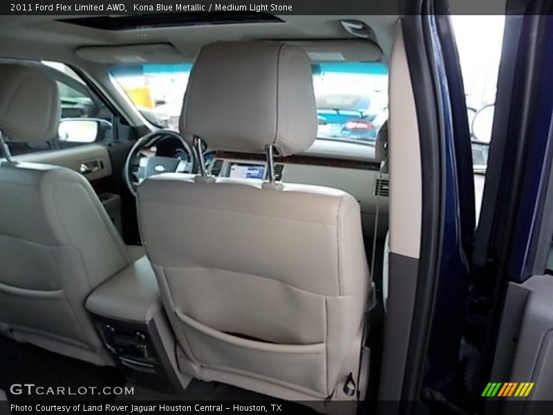 Kona Blue Metallic / Medium Light Stone 2011 Ford Flex Limited AWD