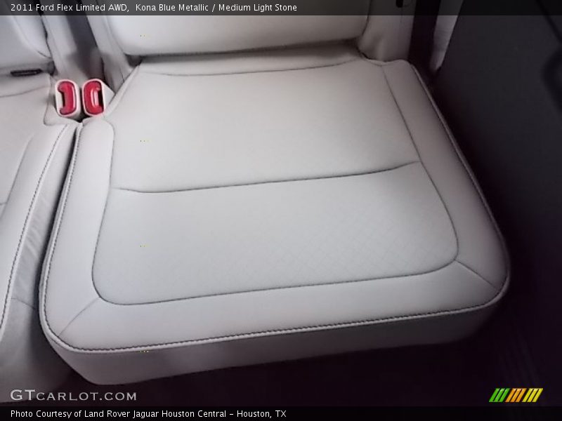 Kona Blue Metallic / Medium Light Stone 2011 Ford Flex Limited AWD