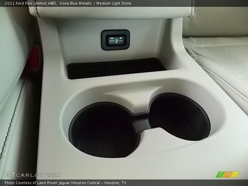 Kona Blue Metallic / Medium Light Stone 2011 Ford Flex Limited AWD