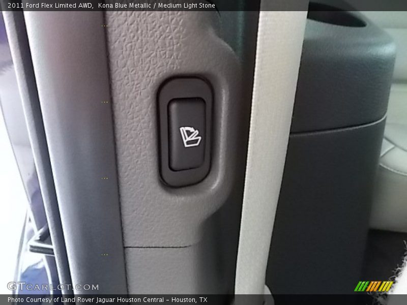 Kona Blue Metallic / Medium Light Stone 2011 Ford Flex Limited AWD