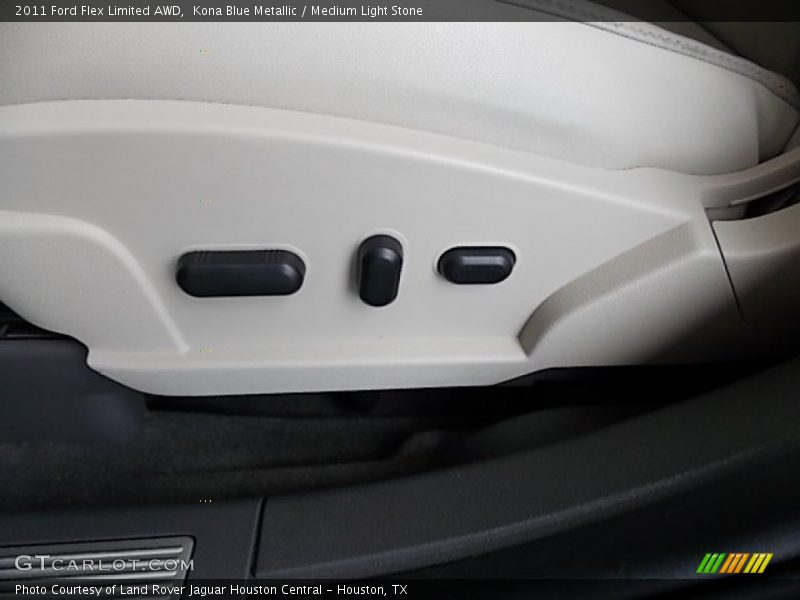 Kona Blue Metallic / Medium Light Stone 2011 Ford Flex Limited AWD