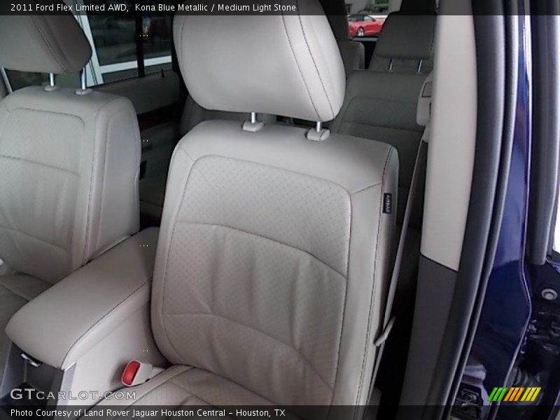 Kona Blue Metallic / Medium Light Stone 2011 Ford Flex Limited AWD