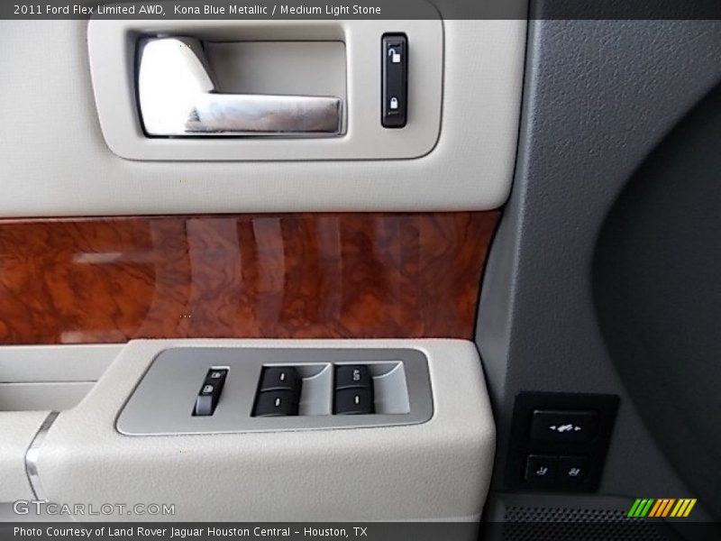 Kona Blue Metallic / Medium Light Stone 2011 Ford Flex Limited AWD