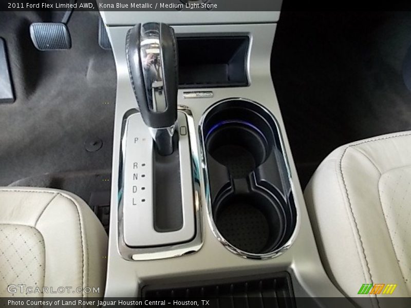 Kona Blue Metallic / Medium Light Stone 2011 Ford Flex Limited AWD