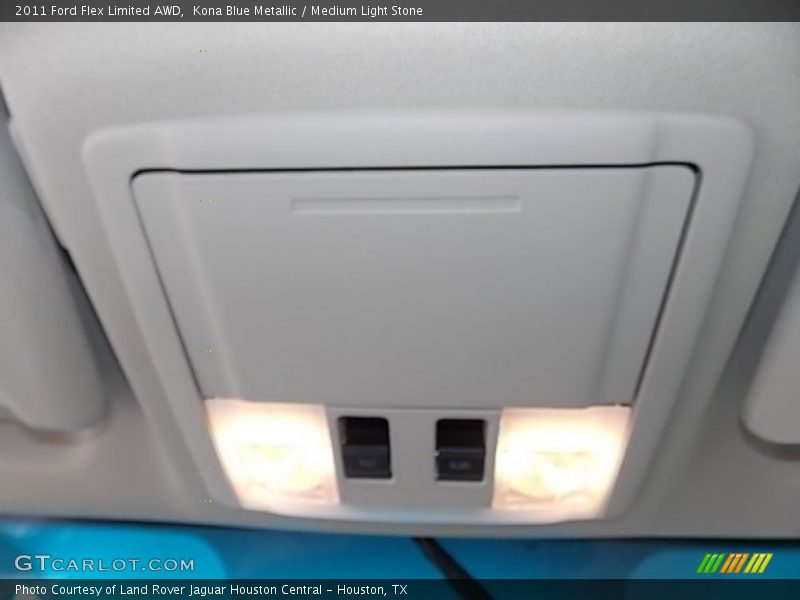 Kona Blue Metallic / Medium Light Stone 2011 Ford Flex Limited AWD