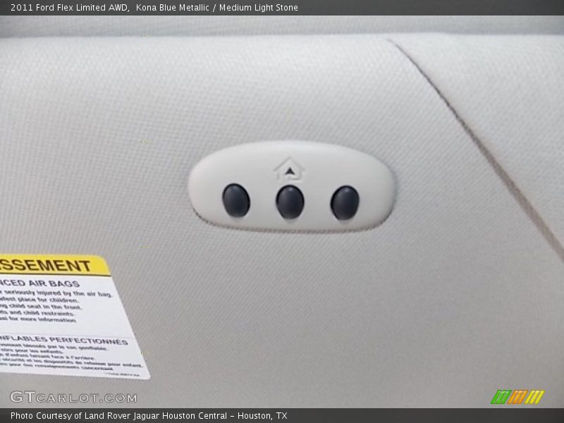 Kona Blue Metallic / Medium Light Stone 2011 Ford Flex Limited AWD