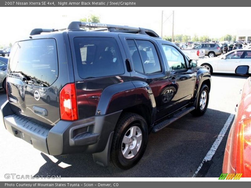 Night Armor Black Metallic / Steel/Graphite 2007 Nissan Xterra SE 4x4