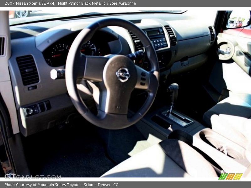 Night Armor Black Metallic / Steel/Graphite 2007 Nissan Xterra SE 4x4