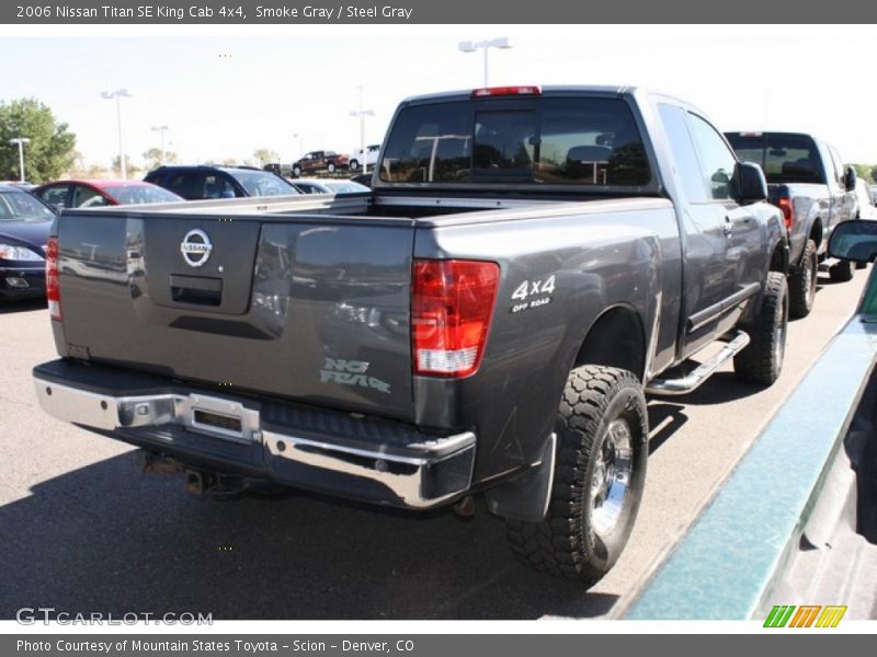 Smoke Gray / Steel Gray 2006 Nissan Titan SE King Cab 4x4