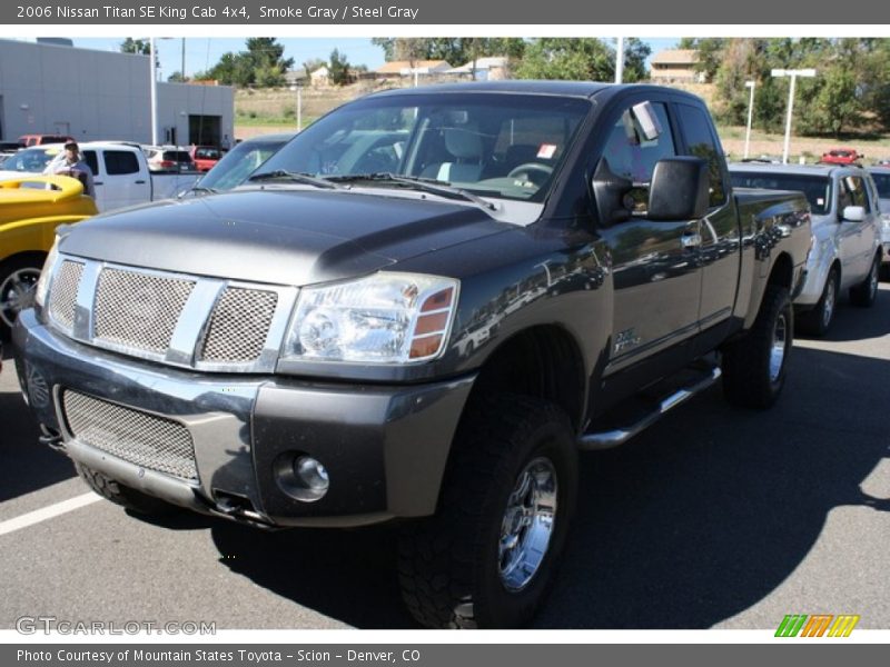 Smoke Gray / Steel Gray 2006 Nissan Titan SE King Cab 4x4
