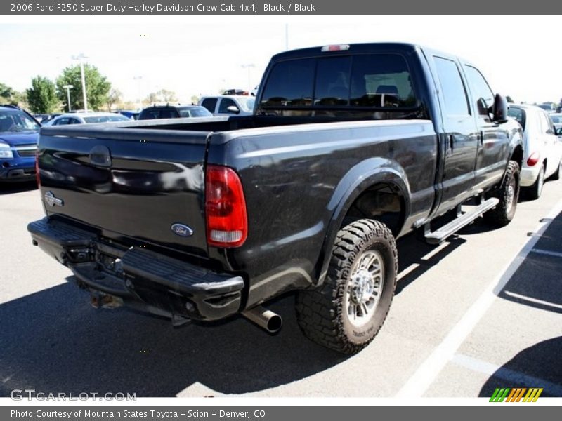 Black / Black 2006 Ford F250 Super Duty Harley Davidson Crew Cab 4x4