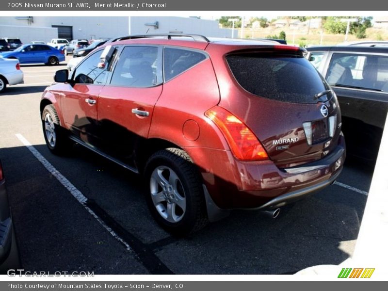 Merlot Metallic / Charcoal 2005 Nissan Murano SL AWD
