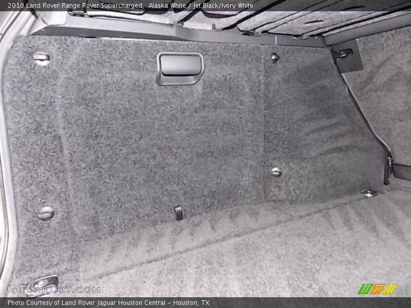Alaska White / Jet Black/Ivory White 2010 Land Rover Range Rover Supercharged
