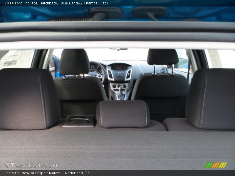Blue Candy / Charcoal Black 2014 Ford Focus SE Hatchback