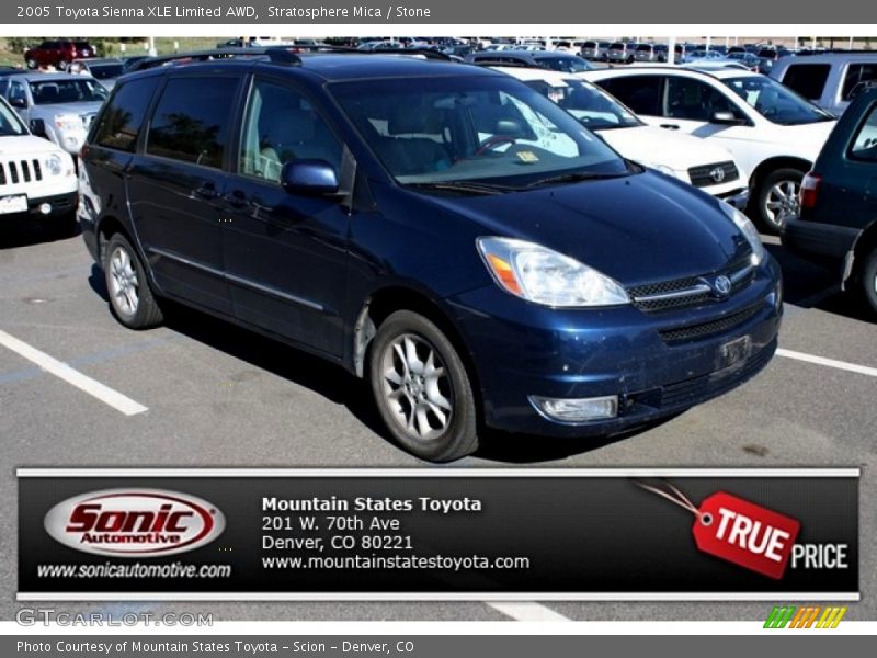 Stratosphere Mica / Stone 2005 Toyota Sienna XLE Limited AWD