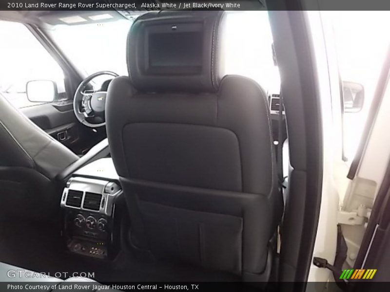 Alaska White / Jet Black/Ivory White 2010 Land Rover Range Rover Supercharged