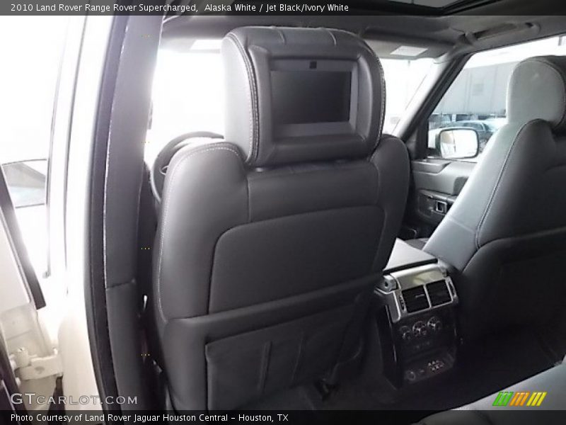 Alaska White / Jet Black/Ivory White 2010 Land Rover Range Rover Supercharged