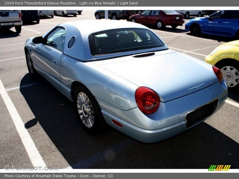 Light Ice Blue Metallic / Light Sand 2004 Ford Thunderbird Deluxe Roadster