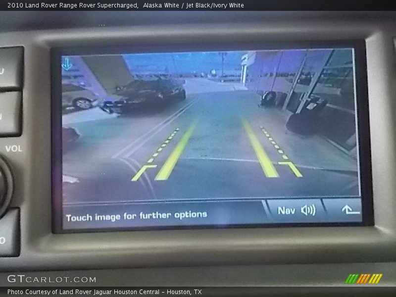 Alaska White / Jet Black/Ivory White 2010 Land Rover Range Rover Supercharged