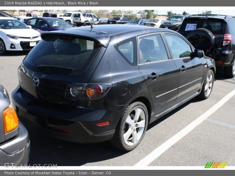 Black Mica / Black 2004 Mazda MAZDA3 s Hatchback