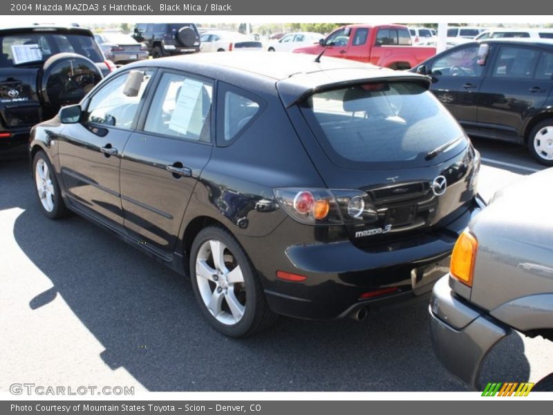 Black Mica / Black 2004 Mazda MAZDA3 s Hatchback
