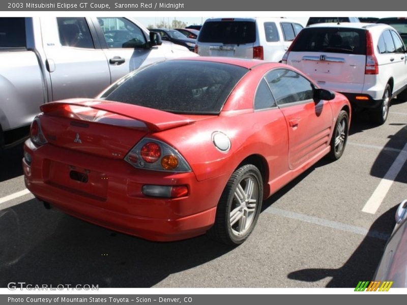 Saronno Red / Midnight 2003 Mitsubishi Eclipse GT Coupe