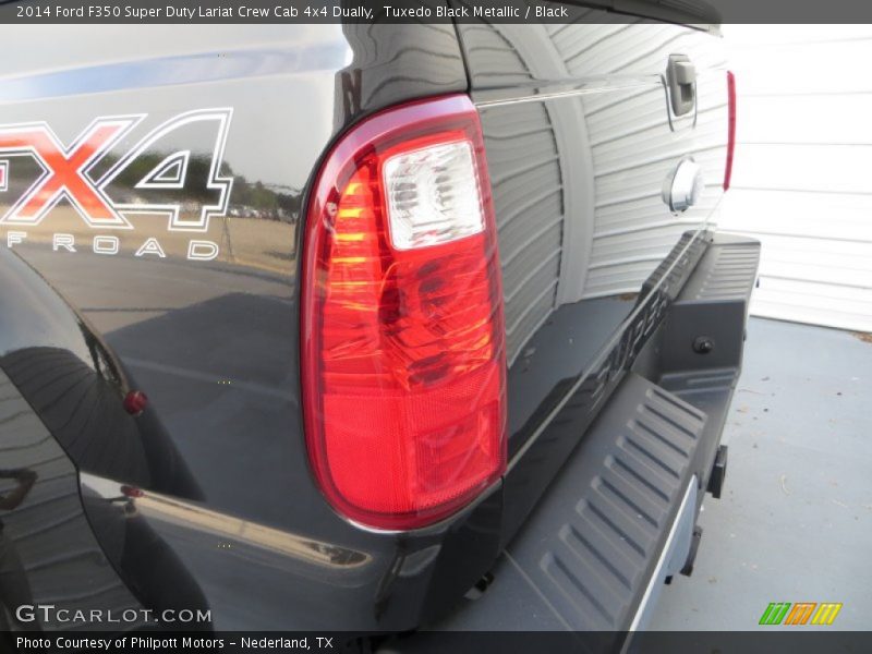 Tuxedo Black Metallic / Black 2014 Ford F350 Super Duty Lariat Crew Cab 4x4 Dually