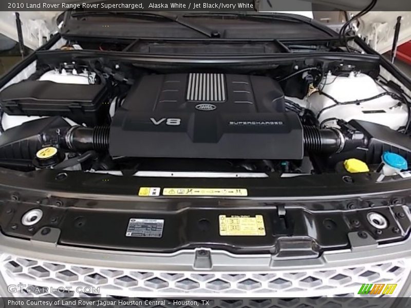  2010 Range Rover Supercharged Engine - 5.0 Liter Supercharged GDI DOHC 32-Valve DIVCT V8
