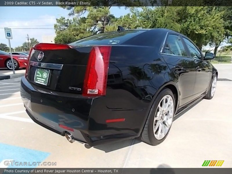 Black Raven / Ebony 2009 Cadillac CTS -V Sedan