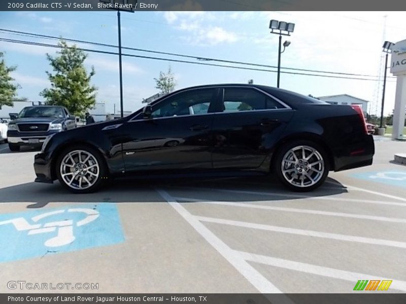 Black Raven / Ebony 2009 Cadillac CTS -V Sedan