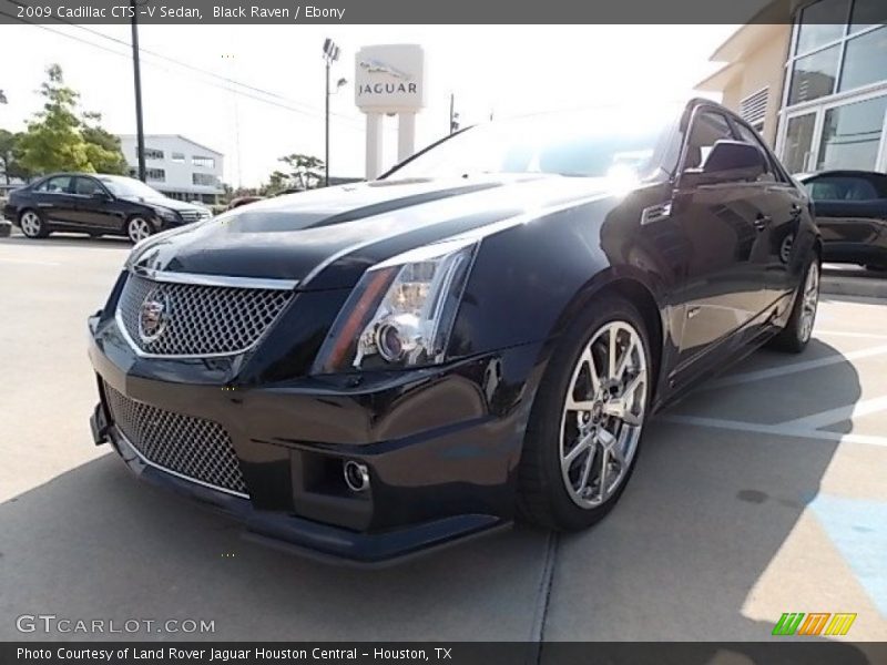 Black Raven / Ebony 2009 Cadillac CTS -V Sedan