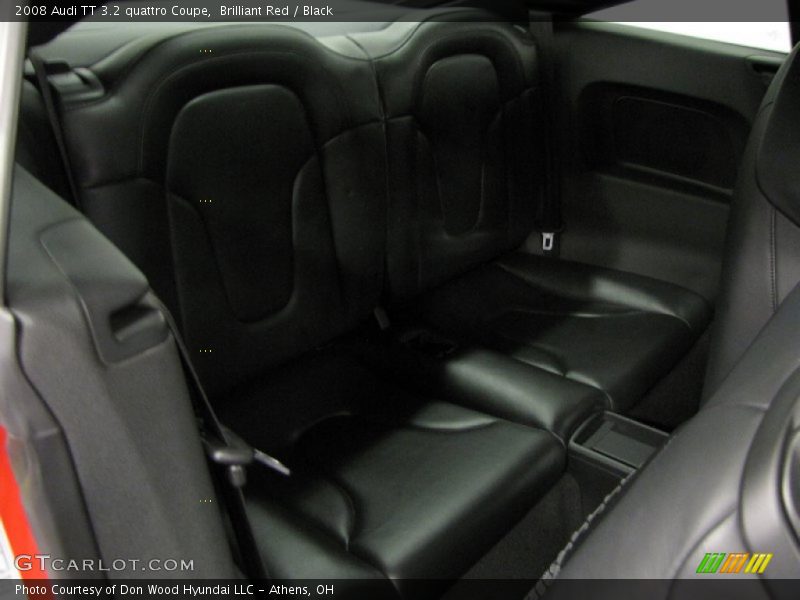 Brilliant Red / Black 2008 Audi TT 3.2 quattro Coupe