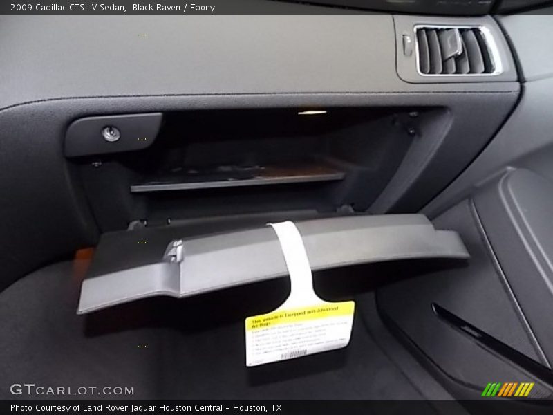 Black Raven / Ebony 2009 Cadillac CTS -V Sedan