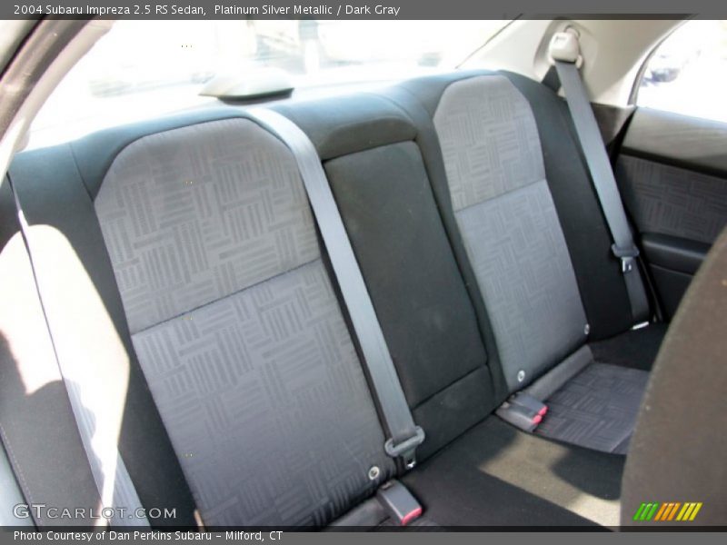 Platinum Silver Metallic / Dark Gray 2004 Subaru Impreza 2.5 RS Sedan