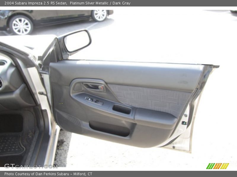 Platinum Silver Metallic / Dark Gray 2004 Subaru Impreza 2.5 RS Sedan