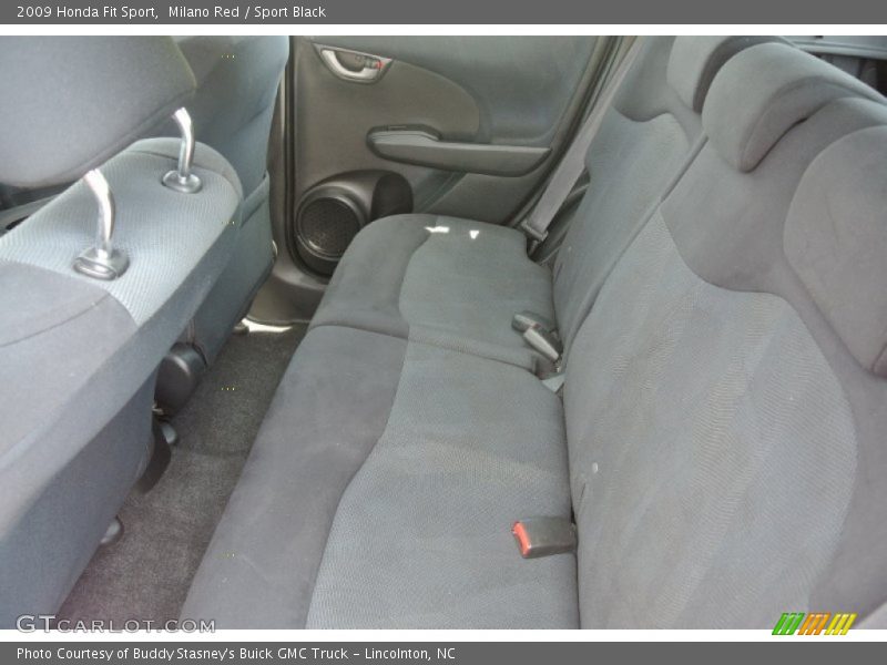 Milano Red / Sport Black 2009 Honda Fit Sport