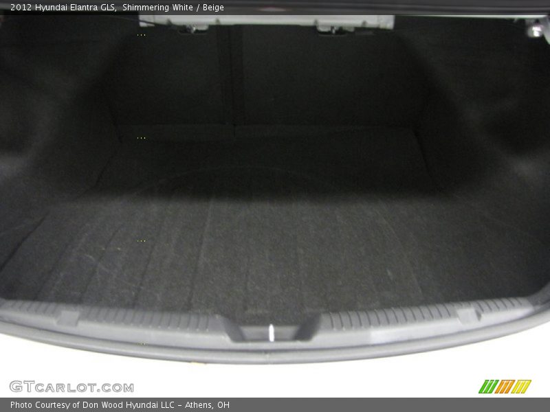 Shimmering White / Beige 2012 Hyundai Elantra GLS