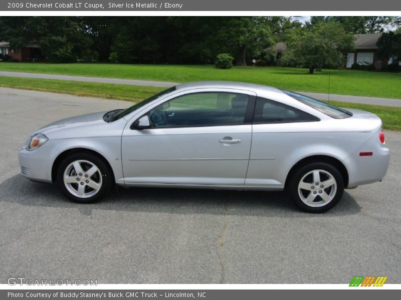 Silver Ice Metallic / Ebony 2009 Chevrolet Cobalt LT Coupe